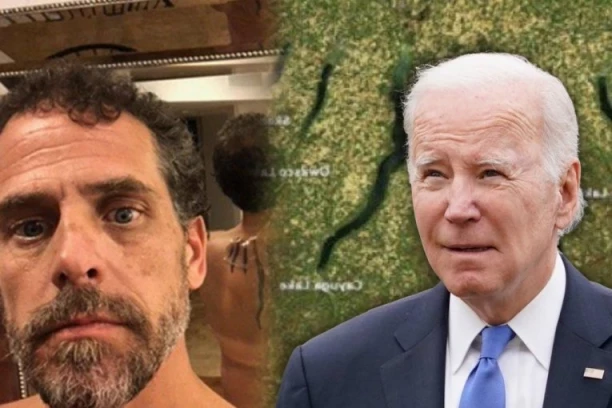 DOKAZ PEDOFILIJE? Hanter Bajden na leđima ima tetovažu jezera poznatih po s*ks trafikingu (FOTO, VIDEO)