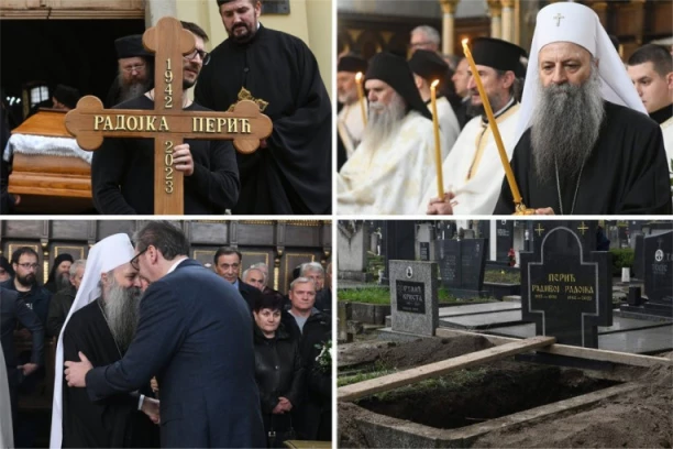 SAHRANJENA MAJKA PATRIJARHA PORFIRIJA: Državni vrh prisustvovao poslednjem ispraćaju (FOTO, VIDEO)