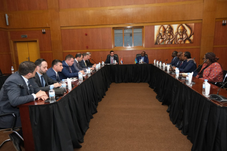 Sastanak sa predsednikom Vlade Republike Ruande Eduardom Ngirenteom