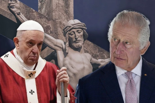 ČARLS TREĆI BI DA BUDE KAO ISUS HRIST: Papa Franja britanskom kralju za krunisanje dao deliće Časnog krsta (FOTO)