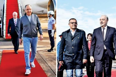 HEJTERIMA VLASTI U SRBIJI LEKCIJA OD LAVROVA! KAO NEDIMOVIĆ: Ruski ministar u Brazil stigao u DŽINSU! (FOTO)