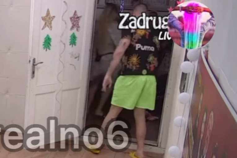 Filip Car nasilno gura Aleksandru Nikolić Zadruga 6