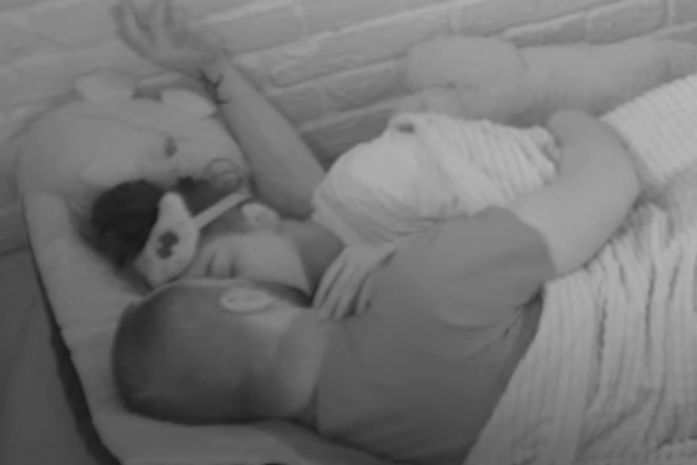 Zvezdan i Maja u akciji Zadruga 6 slike