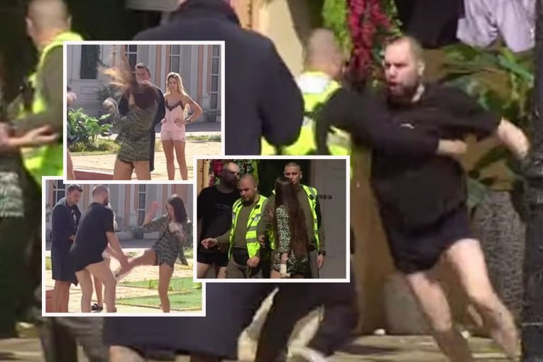 Zvezdan Slavnić i Anđela Đuričić tuča Zadruga 6