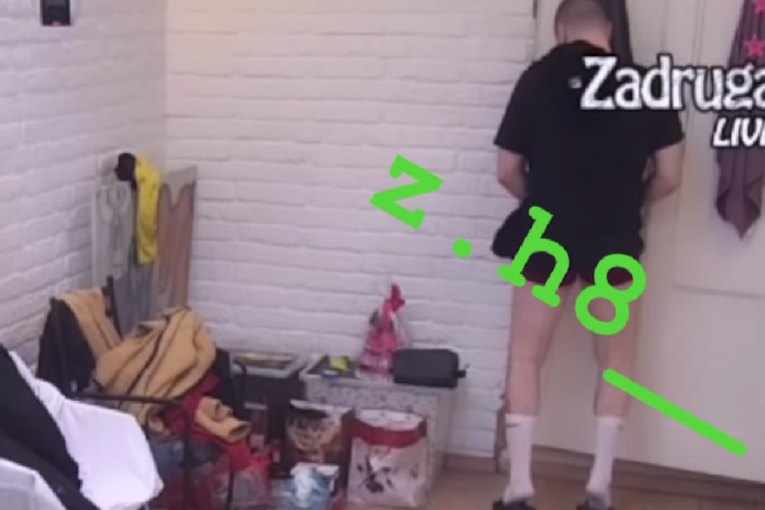 Zvezdan Slavnić briše polni organ o peškir Anđele Đuričić Zadruga 6