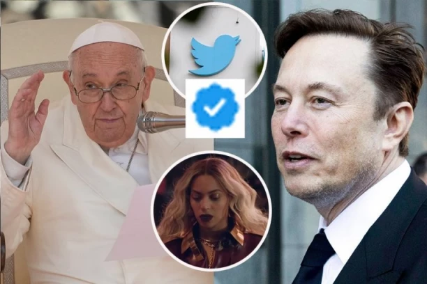 PAPA FRANJA KAO BIJONSE: Ostao bez plave oznake na Tviteru, Mask mu traži pare (FOTO)