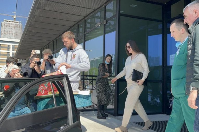 Bogdana Ražnatović nakon porođaja