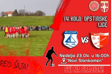 DERBI PRVENSTVA: Igrači Dunava i 27. Oktobra znaju da je ulog u ovom duelu veliki, očekuje nas fantastičan fudbal!