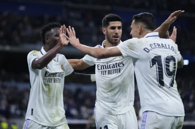 LAGANA POBEDA REALA: Madriđani rutinski do tri boda (VIDEO)