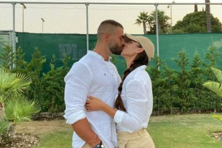 Marko i Ivana Vuleta poljubac