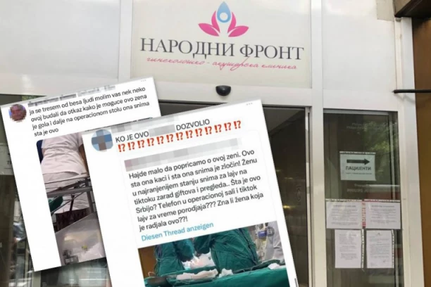 MEDICINSKA SESTRA IZ GAK SNIMALA GOLE ŽENE TOKOM OPERACIJE: Sve postavljala na mreže, puštala "lajv" porođaja carskim rezom