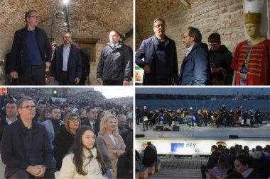 HOĆEMO DA VRATIMO LJUDE IZ INOSTRANSTVA! Vučić: U obnovu tvrđave Fetislam uloženo 1,3 miliona evra