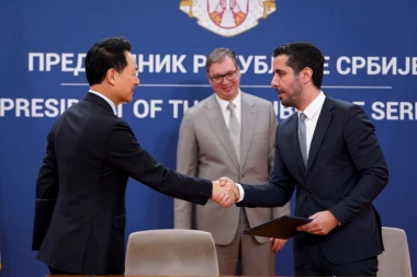 POTPISAN PROTOKOL O SARADNJI IZMEĐU SRBIJE I KOREJE: Vučić sa Songmin Đangom