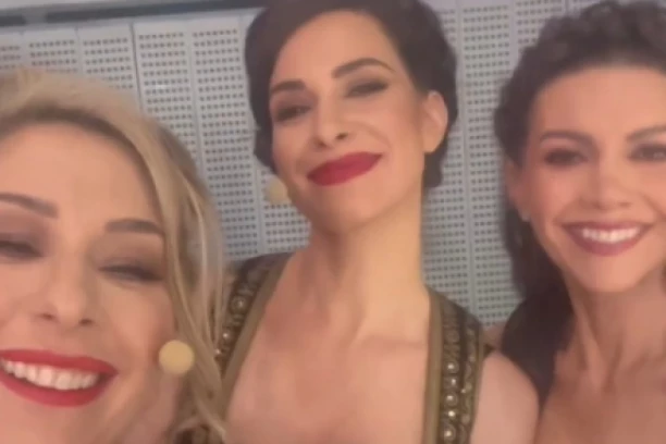 PRAVE SRBIJANKE! Voditeljke RTS od bujnih poprsja ne mogu da zakopčaju jeleke, ispada sve na sve strane! (FOTO)