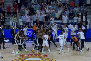 JEZIV SPEKTAKL, UTOPIJA... Španci RAZAPELI košarkaše Reala zbog Partizana: NAJCRNJI PORAZ U ISTORIJI!