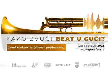 62. Dragačevski sabor trubača raspisao konkurs za DJ-eve i muzičke producente "Kako zvuči beat u Guči!"