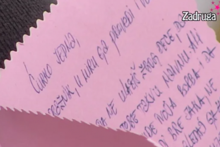 Ana čita čestitke Ace Bulića