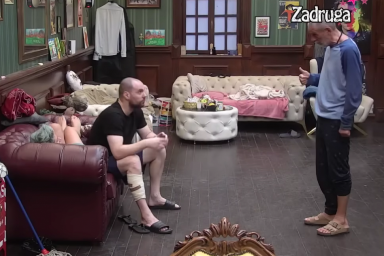 Zvezdan Slavnić noga u zavoju Zadruga 6