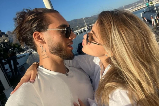 OVO JE DRUGA SNAJKA PORODICE GUDELJ: Nemanjin brat šeta fatalnu lepoticu DUGIH NOGU, posvetio joj čak i tetovažu! (FOTO)