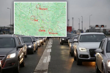 KRITIČNE TAČKE NA PUTEVIMA SRBIJE: Ovo su mesta na kojima su najveće pretprazničke gužve (FOTO)
