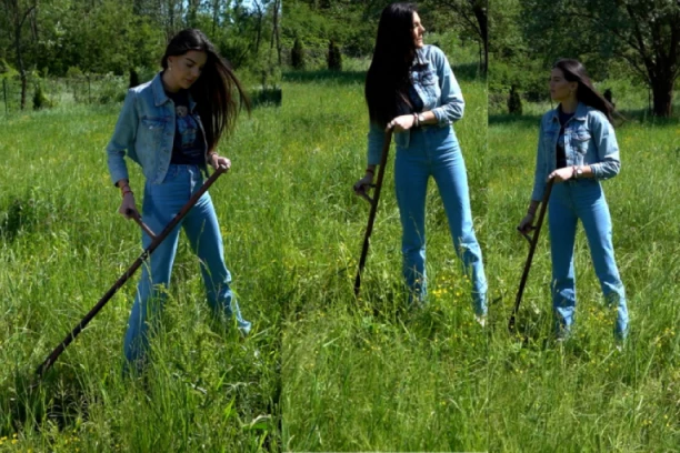 OVAKVU JE DO SADA NISTE VIDELI: Jovana Misica sa kosom u ruci obeležila Praznik rada! (VIDEO)