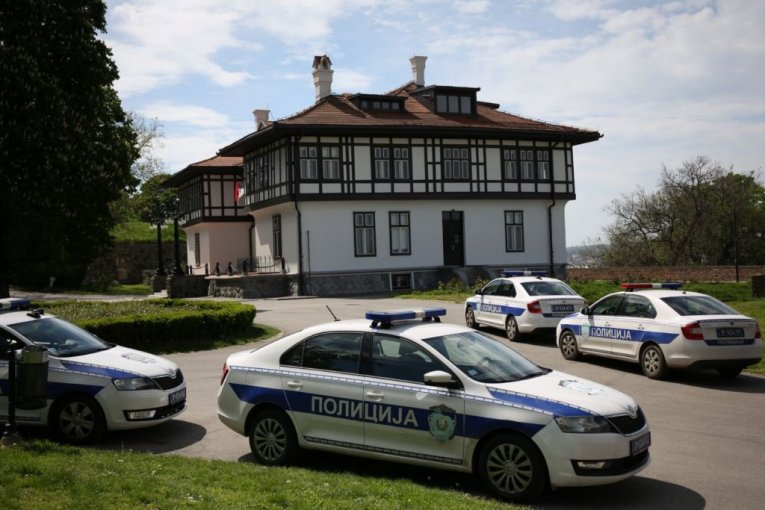 Policija na Kalemegdanu