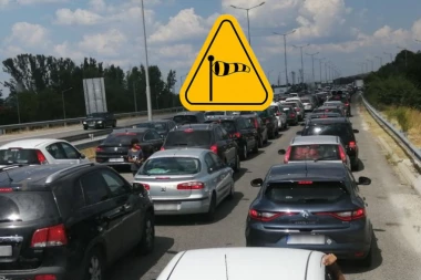 OPREZ ZA VOZAČE! KOŠAVA UDARA I DO 100 KILOMETARA NA SAT: Vreba opasnost na OVIM deonicama