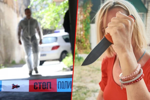 SNAJA DAVILA SVEKRVU, NA DEVERA NASRNULA NOŽEM, A UDARILA I NA DETE! Haos u Zemunu, odmah uhapšena!