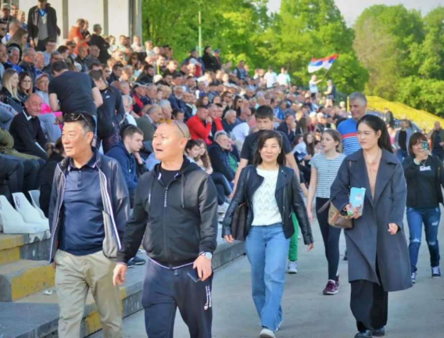 DOBAR GLAS DALEKO SE ČUJE: Iznenađenje, ili ne? Navijači iz Kine stigli u  Srbiju i zauzeli mesto na tribinama ovog stadiona! (FOTO GALERIJA)