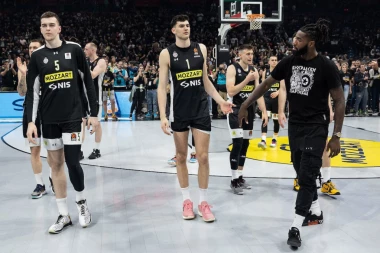 NIŠTA OD F4 TURNIRA: Partizan ISPAO iz Evrolige i pre MAJSTORICE?