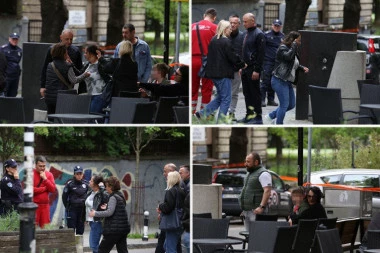 VRISKA ISPED ŠKOLE NA VRAČARU: Majci rekli da joj je dete ubijeno, otimala se od ljudi, htela da uđe u školu! (VIDEO)