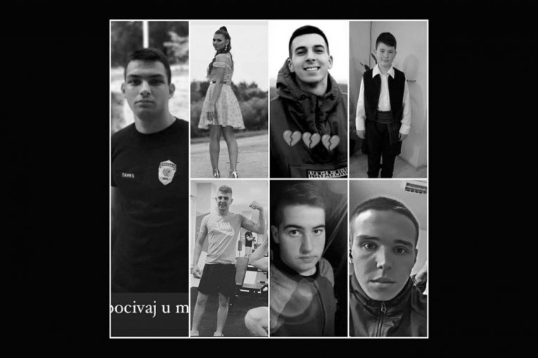 OVO SU ŽRTVE MONSTRUMA IZ MLADENOVCA! Sedeli i družili se, pa je kalašnjikov počeo da seva! (FOTO)