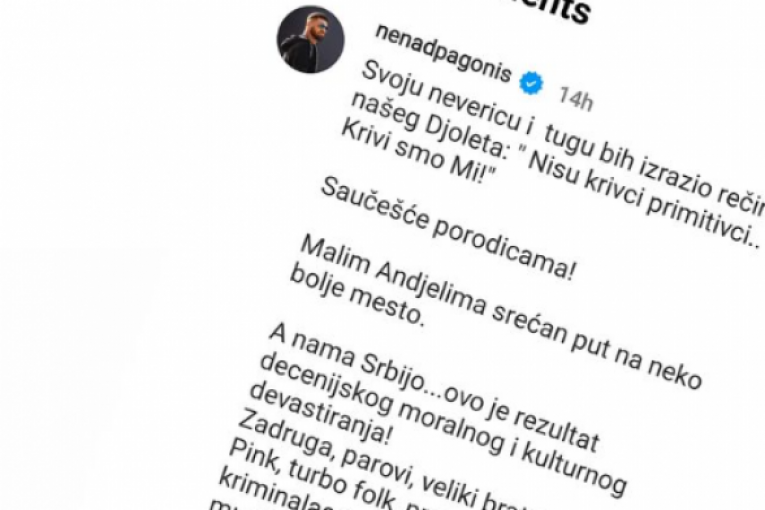 Rasta odgovorio Pagonisu