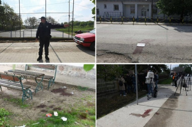 SVUDA KRV, ISPRED ŠKOLE STRAVIČAN PRIZOR: Nakon masakra u Mladenovcu ostale jezive scene (FOTO+VIDEO)