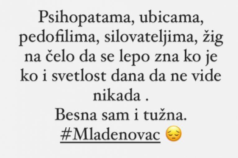 Oglašavanje Milice Pavlović