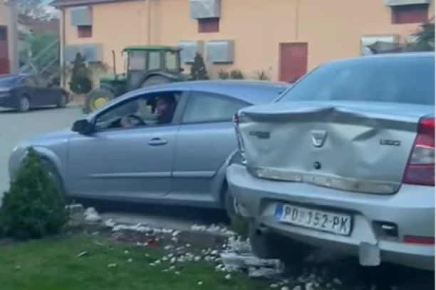 LUDILO KOD POŽAREVCA! Pijani muškarac automobilom uništio celo poljoprivredno gazdinstvo! DOK RUŠI PSUJE GAZDU I SVE PRISUTNE! (VIDEO)