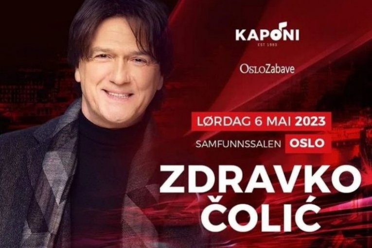 Koncert Zdravka Čolića tokom Dana alosti