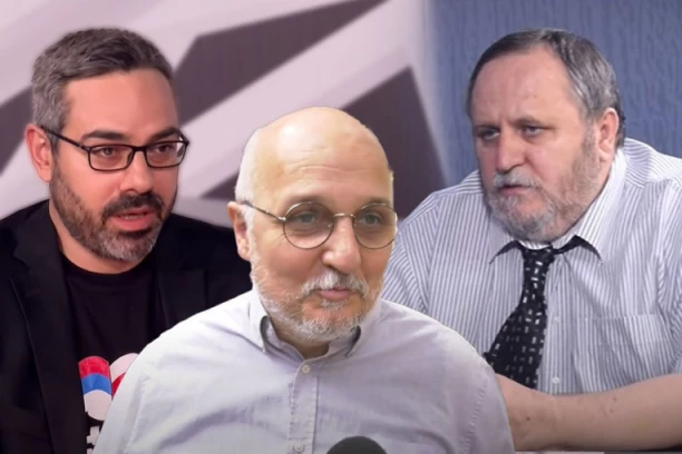 JEDAN BIO U ZATVORU, DRUGI KRAO NOVAC, TREĆI OVEKOVEČENI NASILNIK! Brkić, Zlatanović i Nikitin na protestu opozicije! (FOTO)