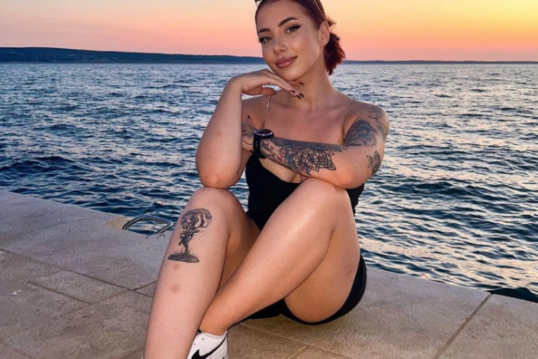 Nika Ilčić tiktokerka slike