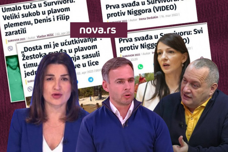 JAD I BEDA OPOZICIJE I TAJKUNSKIH MEDIJA! LICEMERNI SPIN DOKTORI: Nova S se "bori" protiv rijalitija - A SVOJ DUPLIRALI U UDARNOM TERMINU!
