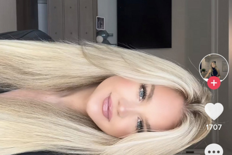 Marena Nikol snima bjuti rutinu za TikTok