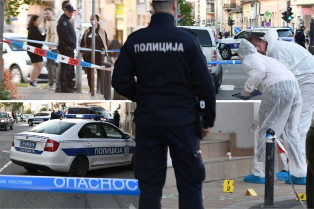 JEZIVE SLIKE SA MESTA ZLOČINA U NOVOM SADU! Mladić upucao devojku pa izvršio samoubistvo! (FOTO)