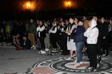 MUK NA KALEMEGDANU: Grobari u suzama ispratili eliminaciju iz Evrolige (FOTO)