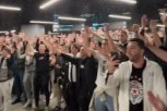 DOVOLJNO JE BILO DA SE POJAVI! Pogledajte REAKCIJU navijača Partizana kada je Žoc izašao pred NJIH! Neprocenjivo! (VIDEO)