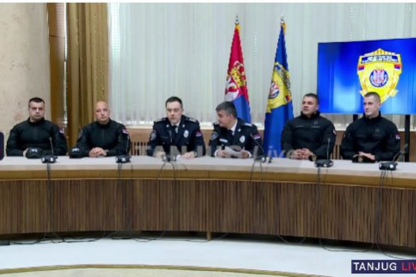 Vanredna konferecija MUP o hapšenjima u Srbiji