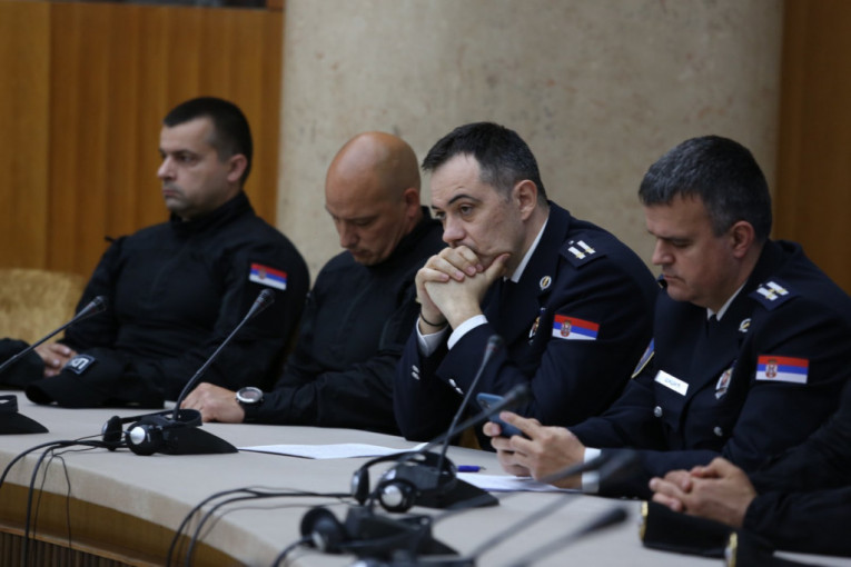 Konferecija za medije MUP o hapšenjima