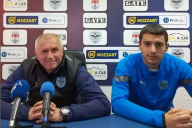 PRIMARNI CILJ JE OSTVAREN, ALI KLUB ŽELI I STEPENICU VIŠE: Trener Gaćinović traži maksimalno zalaganje u finišu šampionata! (VIDEO)