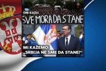 SRBIJA NE SME DA STANE! Evo šta poručuje opozicija, a šta predsednik Srbije - SVE JE JASNO (FOTO)