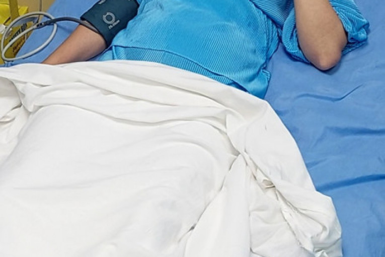 Sandra Valterović u bolnici