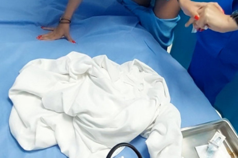 Sandra Valterović u bolnici